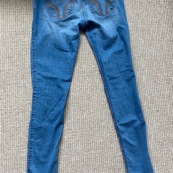 Mid rise distressed skinny denim - Picture 3 of 6